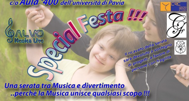 Special Festa!!! – Sabato 17 maggio in Aula del 400