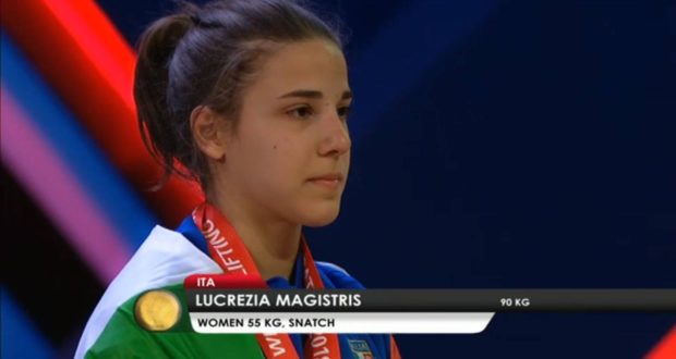 PESISTICA – Oro e Record Europeo per Lucrezia Magistris!!!