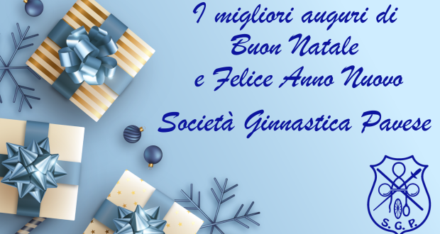 Buone feste dalla Ginnastica Pavese!!!